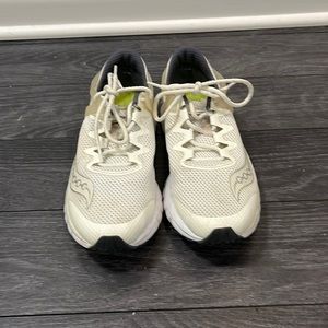 Saucony ivory running sneakers- size 10